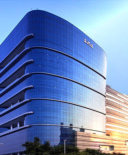 Outside view of dlf epitome building in gurugram