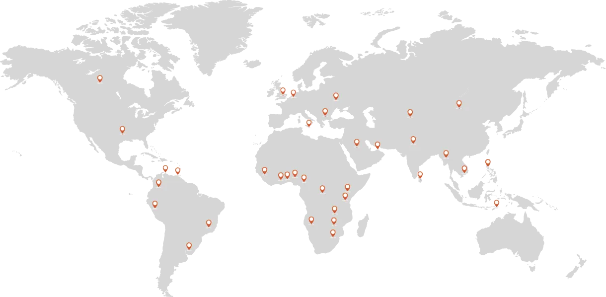 World Presence Map